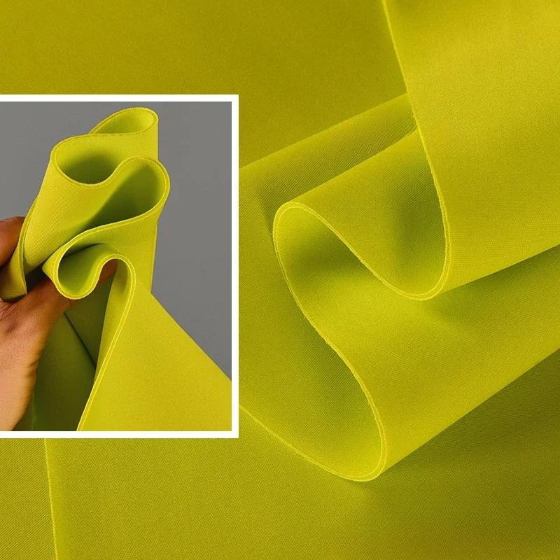 100x160cm Thickened Scuba Knitting Fabric Knitted Elastic Air Layer for Sewing Apparel Design Jackets Sweatshirts Suits