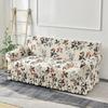 Flower Style Elastic Sofa Cover Double Sofa Large Skirt Full Cover Four Seasons Universal Set Full Set Sofa Cover Cloth Cushion