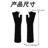Halloween silicone meat pad long half-finger gloves long iron claw animal claw gloves cos devil ghost claw props