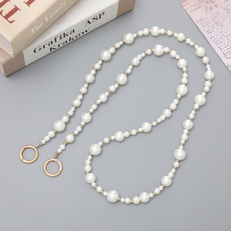 Pearl Mobile Phone Chain Necklace - Crossbody Lanyard for Women