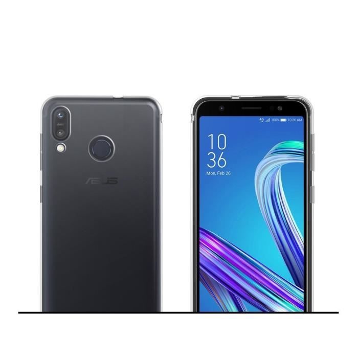 Чехол - Phonillico - ASUS ZENFONE MAX M1 ZB555KL - Прозрачный гель ТПУ - Ультратонкий - Гибкий