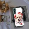Lovely Puppy Heart Dogs Phone Case For Samsung Galaxy S22 S25 Ultra S21 S10 Plus S26 Edge S20 S23 S24 FE Cover Silicone Soft