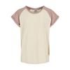Urban Classics Футболка реглан с контрастными рукавами для девочек