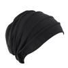 Раковая шапочка Шапка Эластичная ткань Мусульманская шапочка-шарф Шапка с оборками Женская шапочка для химиотерапии Дышащая шапка