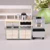 1/12 Dollhouse Ice Cream Machine Milk Tea Workbench Model Dollhouse Drink Shop Furniture Accessories Dolls House Decoration