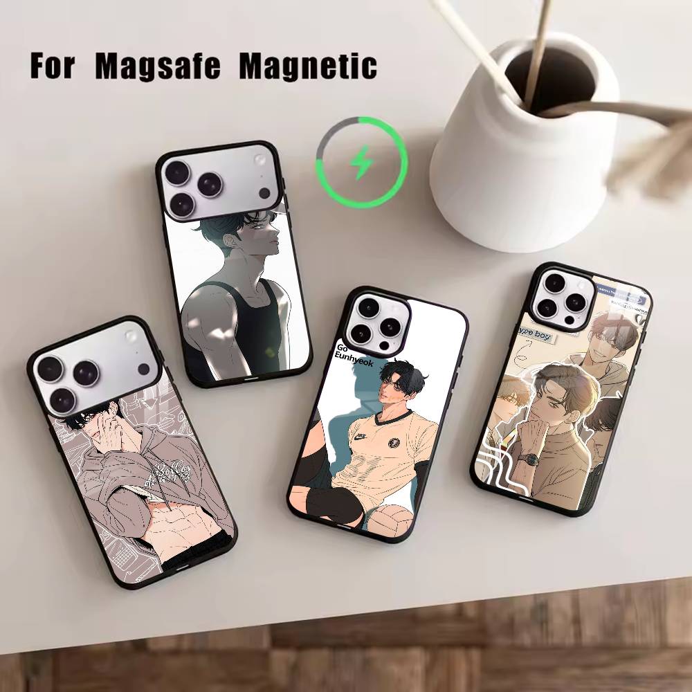 Чехол для телефона O-Operation True L-Love для iPhone 17, 16, 15, 14, 13, 12, 11 Plus, Pro, Магнитный, Для Magsafe Беспроводной Зарядки
