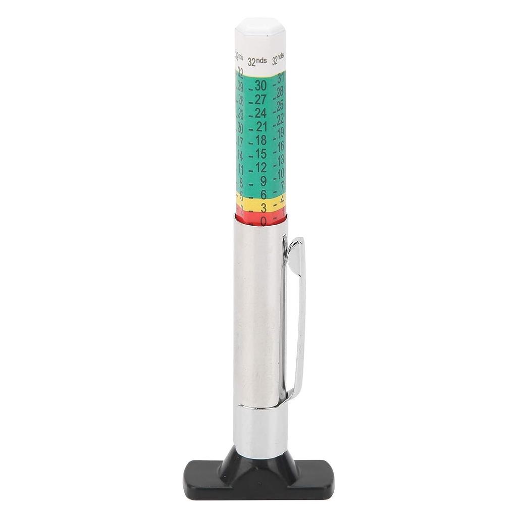 Car Tire Tread Depth Gauge, 1 Piece Universal Tire Depth Gauge, 0-25mm Car Tire Tread Depth Gauge, Portable Car Tire Measuring Tool
