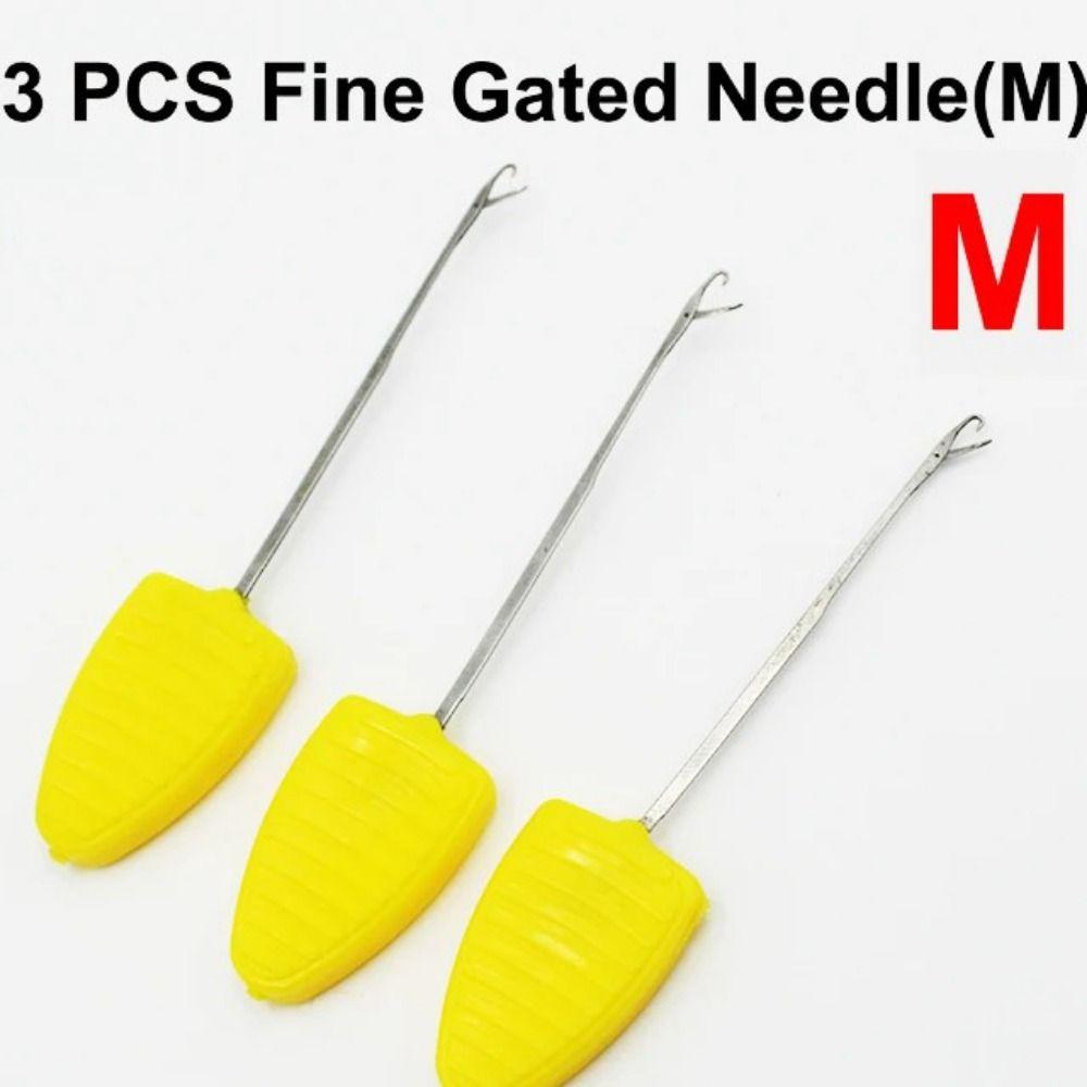 3 шт. Набор игл для наживки и сверления крючков для ловли карпа