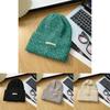 Knitted Hat With Letter Prints For Winter Warmth And Style For Casual Wear