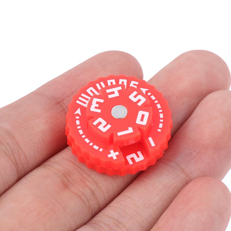 Высококачественный 25-миллиметровый счетчик ран 0-59 случайных цветов, инновационный и практичный счетчик для настольных игр
