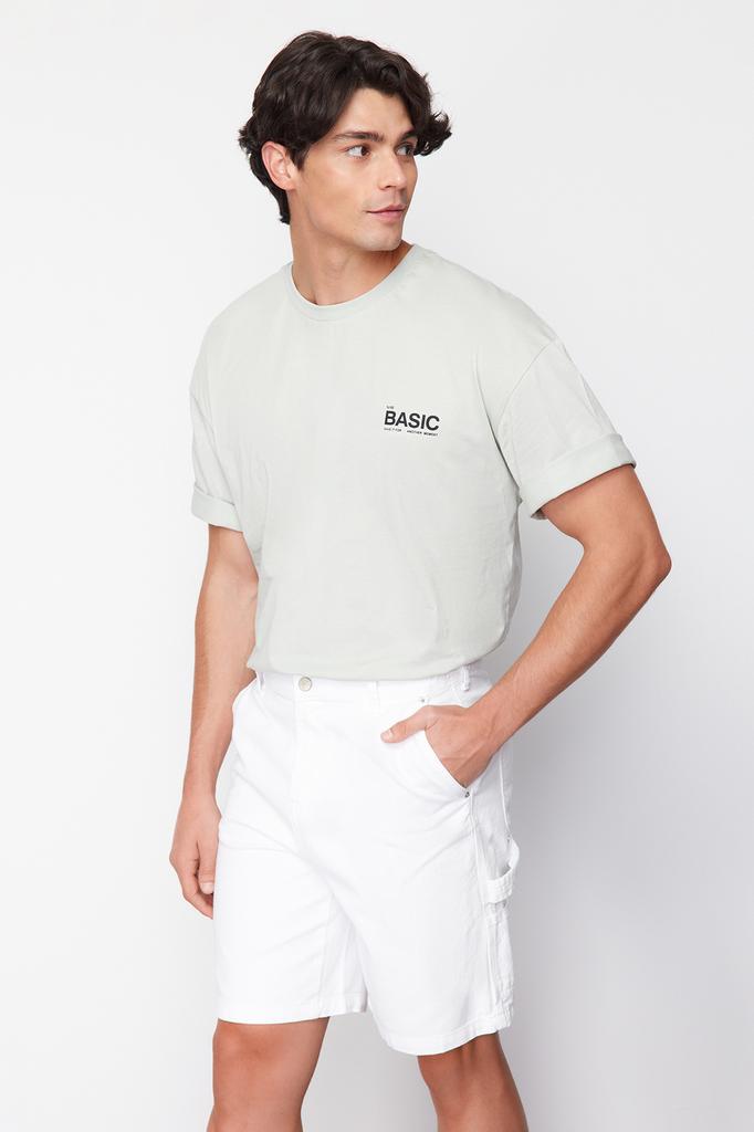 Мужские модные новые шорты и темно-синие широкие джинсовые шорты-бермуды Carpenter