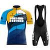 Men Women Cycling Jersey Set Short Sleeve Quick Dry Bike Apparel Road Mountain Biking Outdoor Sports