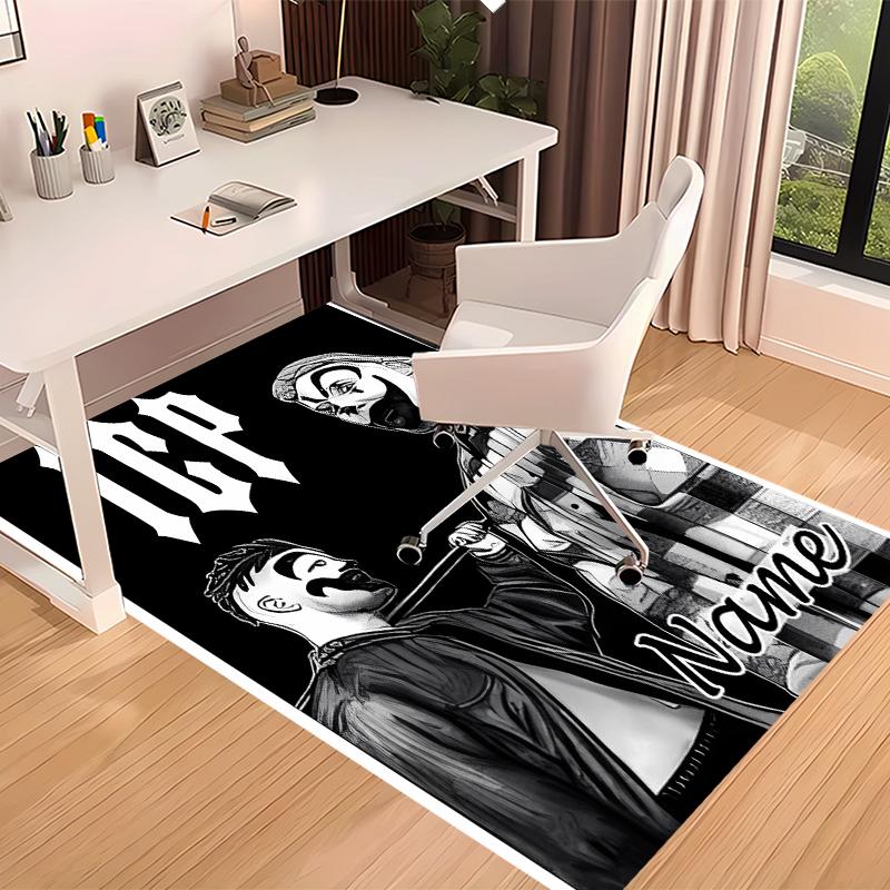 Custom personalization Insane Clown Posse Print Area Rug - Soft, Washable Non-Slip Indoor Mat,Living Room,Home&Office Decorative Rug
