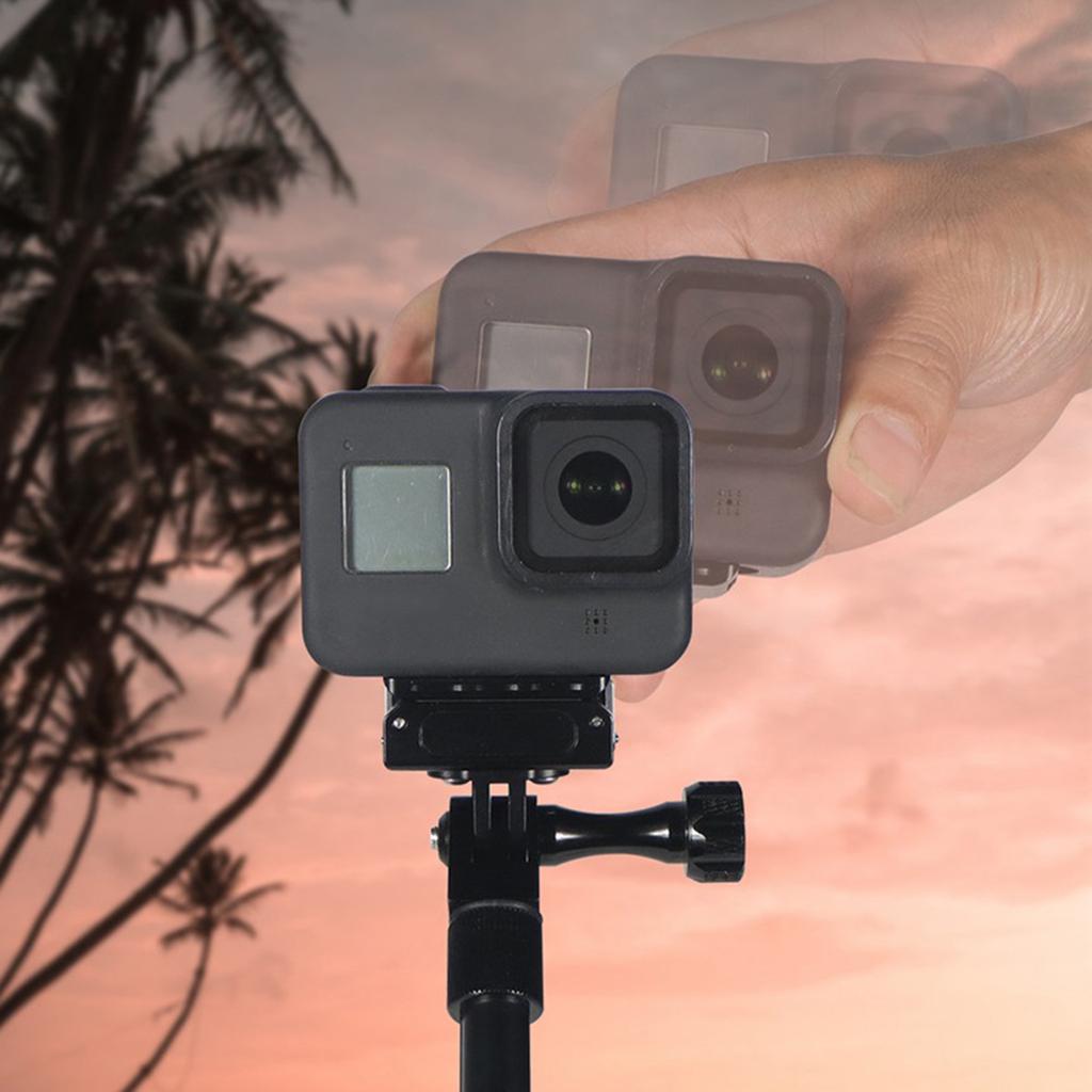 Magnetic Adapter Mount 1/4" ARRI Locating Pin Quick-released Tripods Brackets Stand for 360 OneX2/Action 2 Cameras