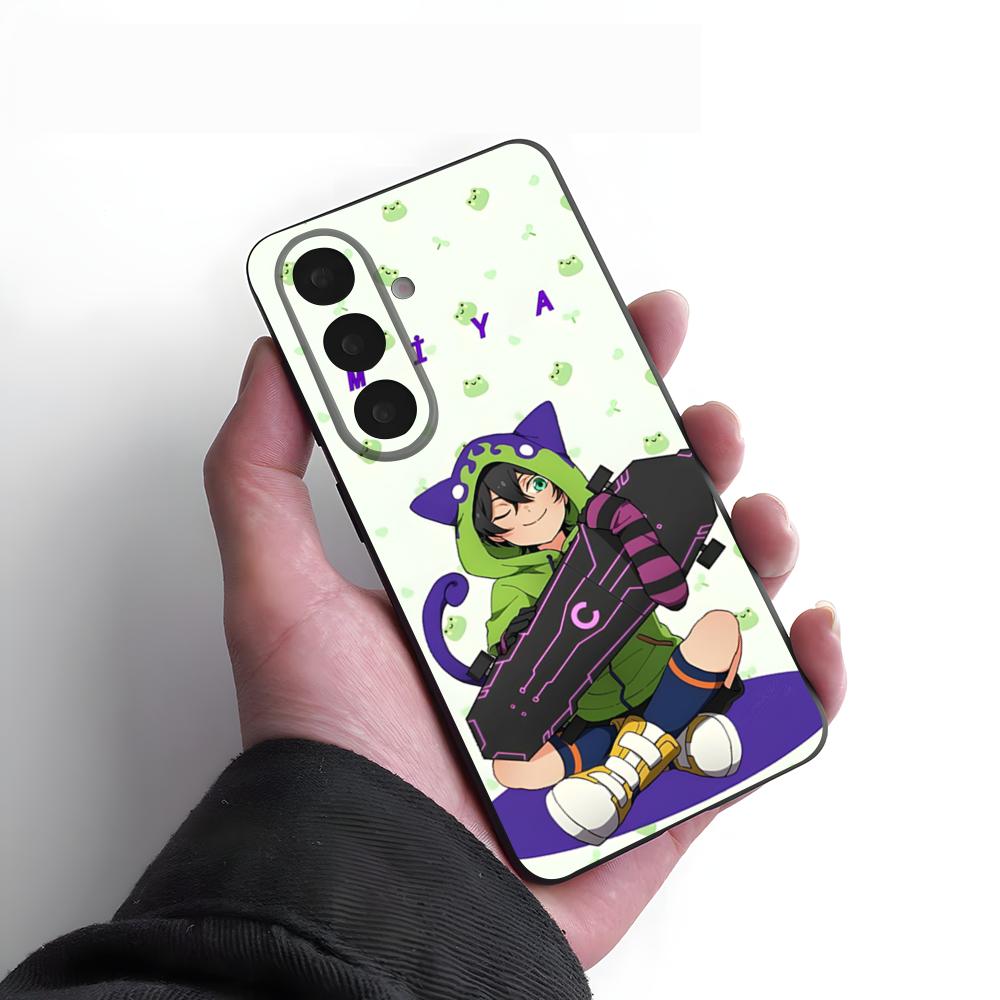 Чехол для телефона C-Comic Miya Chinen для Samsung S26 S25 Plus S20 S20 Plus S22 Ultra S23 FE S21 Plus S21 Ultra Мягкий чехол