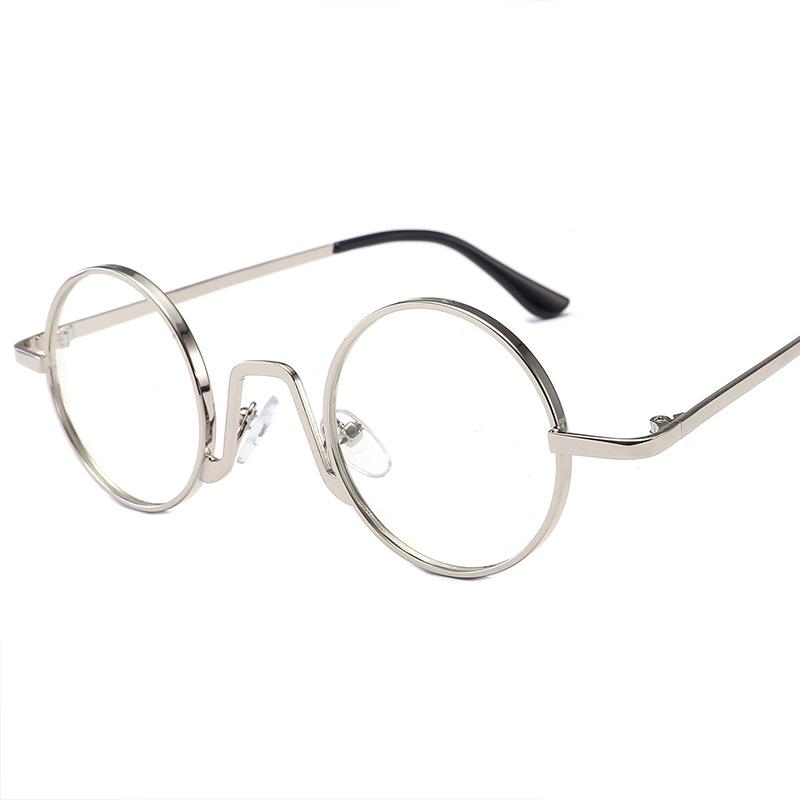 Vintage Stylish Sun Glasses For Men Round Shape Hip Hop Anti-Glare Ladies Sunglasses Fashion Trendy Outdoor Sunglass