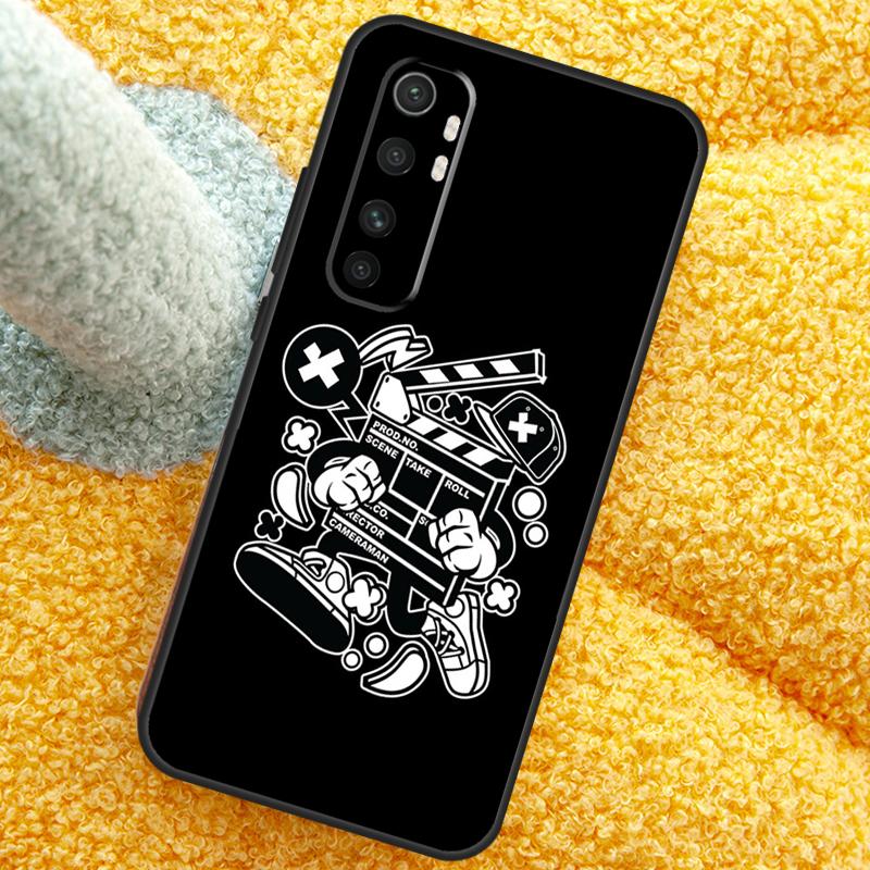 Милый Чехол-Хлопушка для Кино и Фильмов Для Xiaomi 13T 14T 15T 14 15 Ultra 17 Pro Max Чехол Для POCO F8 F7 X7 Pro F5 F6 X5 X6