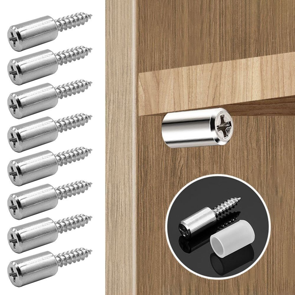 10PCS Fixed Self-Tapping Screws Nonslip Cabinet Rack Nail New Laminate Support Nail  Cabinets