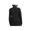 Adidas Solid Color Spliced Stand Collar Zip Jacket Women Jackets Black GR3560