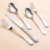 Новый роскошный набор столовых приборов из нержавеющей стали, подарочный набор для творчества, столовые приборы из серебра 304, европейская мода, прямая поставка