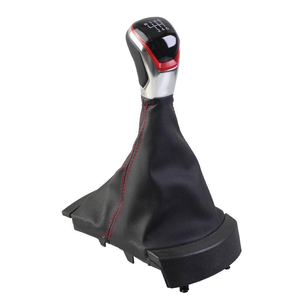 5/6 Speed Manual Shift Knob Kit with Bracket Base for Seat For ibiza 2002-2010 Simple Installation No Tools Needed