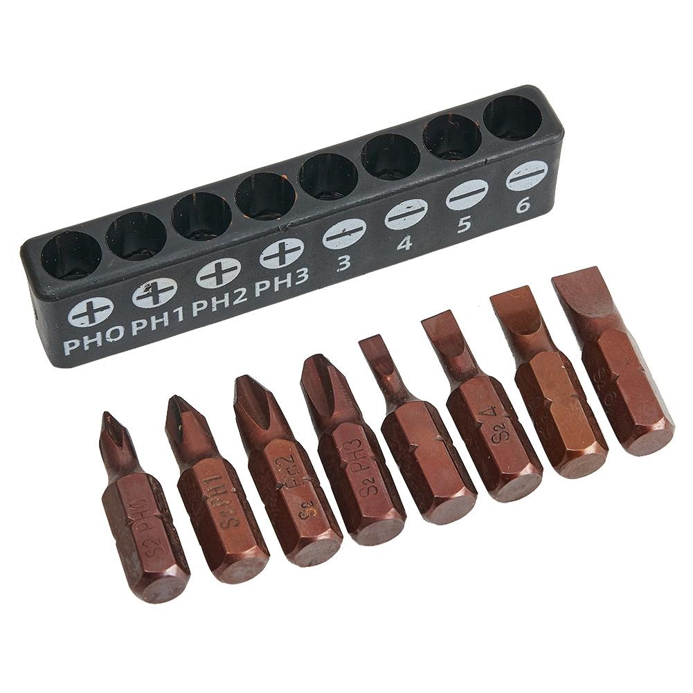 Биты для отвертки из легированной стали, бита для отвертки магнитная PH1