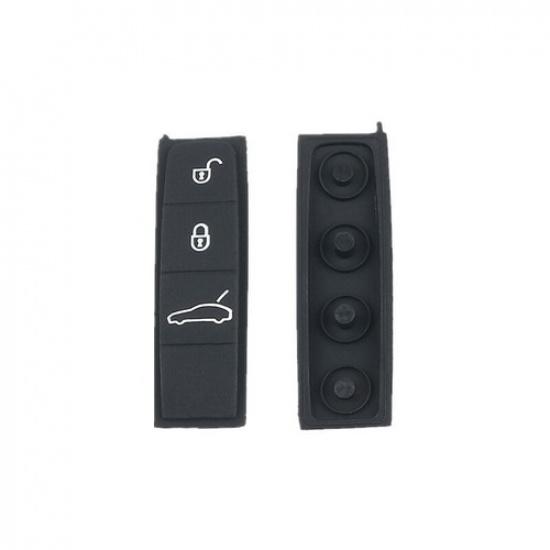 Rubber Key Shell Button Pad Replacement for Porsche Panamera Cayenne 2018-