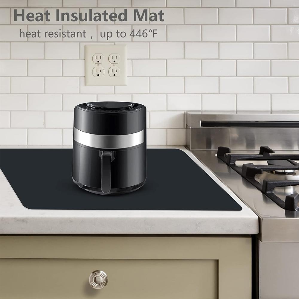 Table Protector Silicone Placemat 40x60cm Kids DIY Crafts Table Mat Heat Resistant Waterproof Non Slip Kitchen Counter Protector