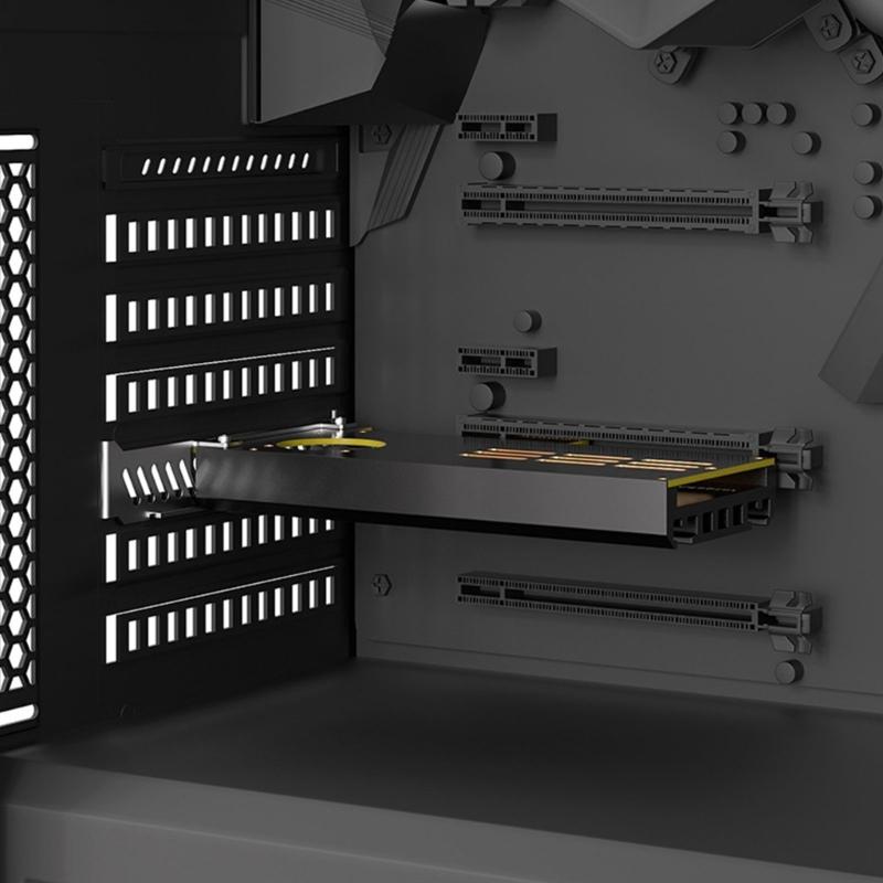 High Performances PCIe5.0 To NVME2.0 Adapter Card for Video Editing and 3D Modelings Applications Plugs and Play