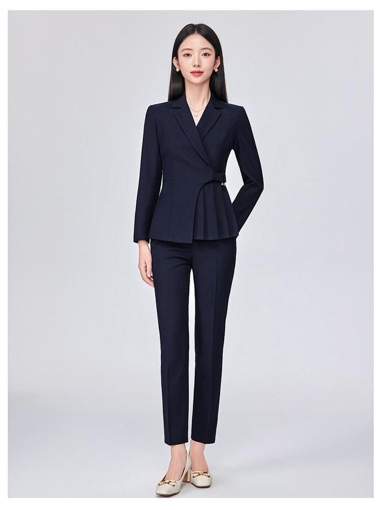 2025 Женский Премиальный Костюмный Набор: Элегантный дизайн для профессиональной приемной одежды