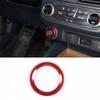 Крышка кольца кнопки крышки отделка 1 шт./компл. алюминиевый сплав абсолютно новый высококачественный красный для Ford Maverick зажигание старт-стоп
