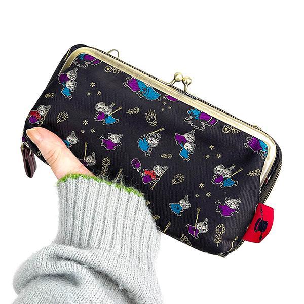 Moomin Jacquard Wallet Shoulder Bag Doodle Little My