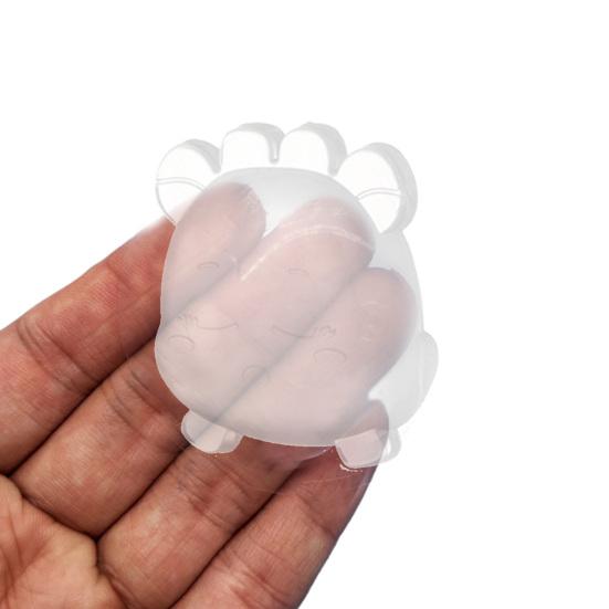 Self-adhesive Wear-resistant Anti-collision Pad Practical Cartoon Silicone Door Handle Bumper Protective Plug KTY