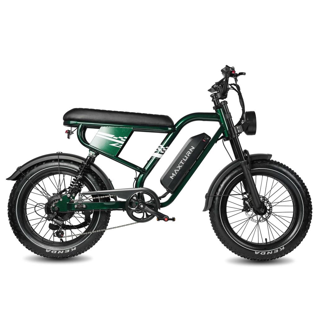 MAXTURN MX10 500 Вт Городской Электровелосипед, 20-дюймовый, 7-скоростная система трансмиссии, с максимальным запасом хода до 70 км.