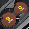 2pcs Car Auto Water Cup Slot Non-Slip Mat Accessories For Ferrari Roma 488 Portofino F8 Roma Spider SF90 Superfast Competizione JW5