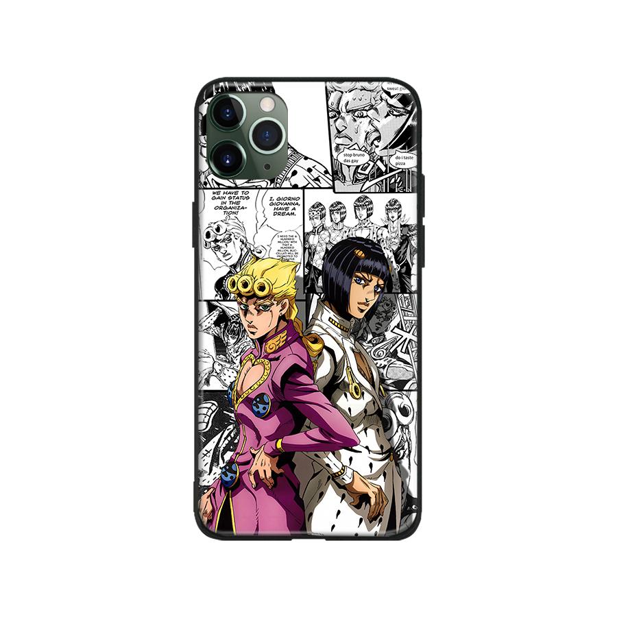 Мягкий силиконовый чехол для телефона JoJo's Bizarre Adventure с персонажем для iPhone 6s 7 8 Plus X XR XS 11 12 13 mini Pro Max