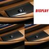 4 шт., накладка на рамку кнопки подъема стеклоподъемника автомобиля для BMW 5 серии G30 2017-2018 (# 2)