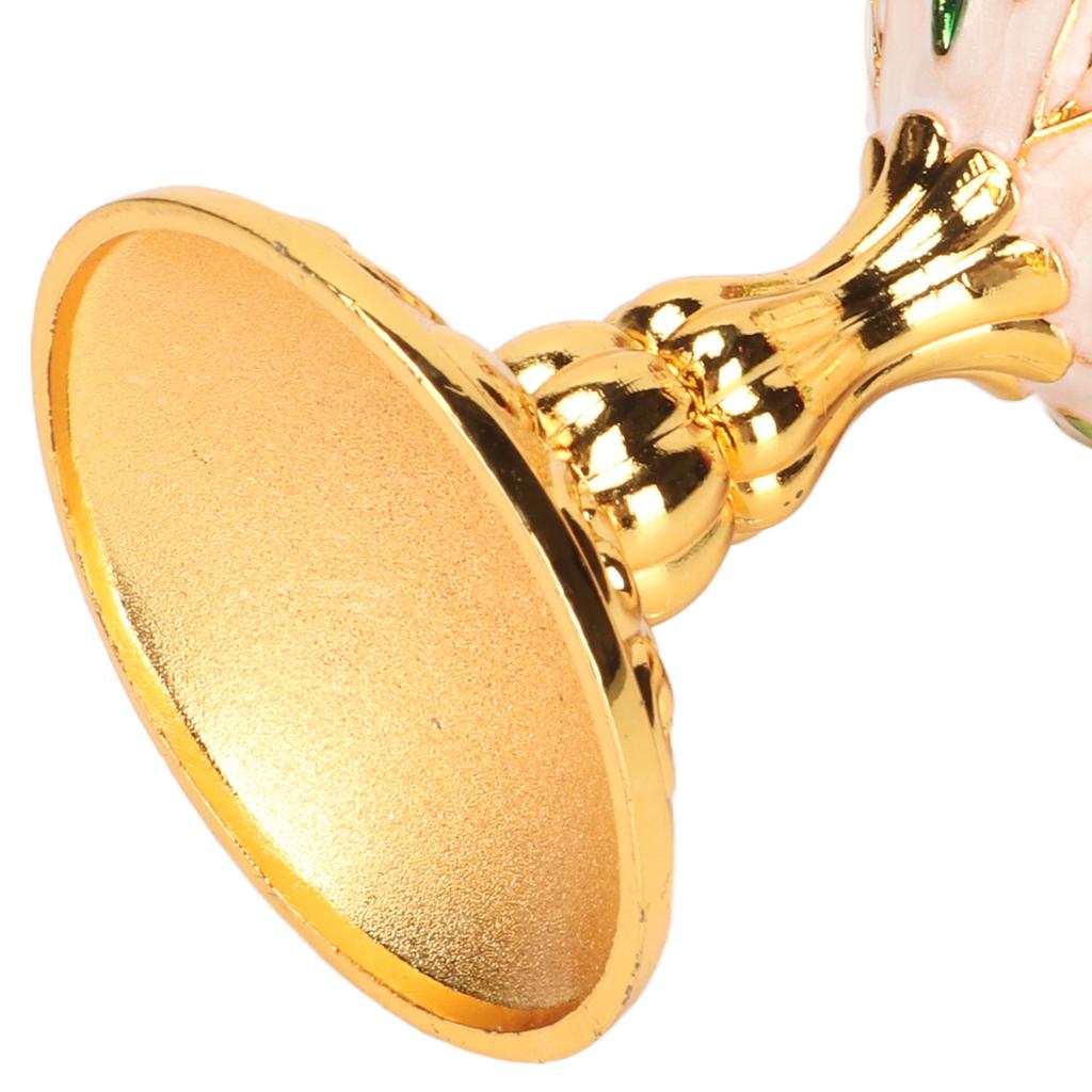 Gold Chalice 4 Inch High Zinc Alloy Retro EmNaBossed Flower Pattern Elegant Pimp Cup for Party Banquet Bar