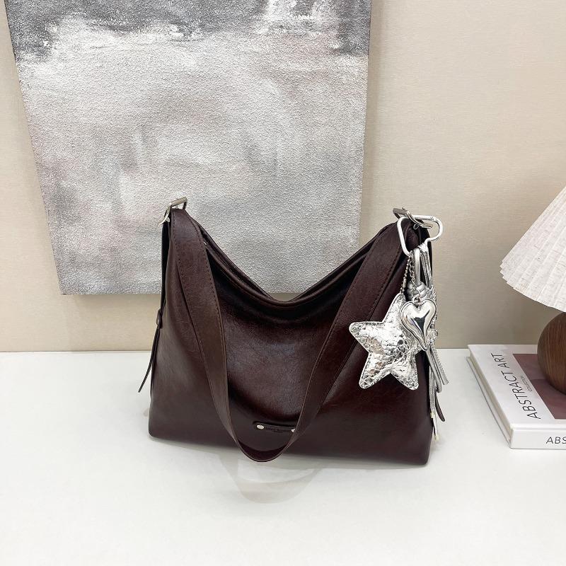 Популярная женская сумка-пельмень большой вместимости, новая простая и универсальная наплечная сумка-мессенджер, сумка для поездок на работу