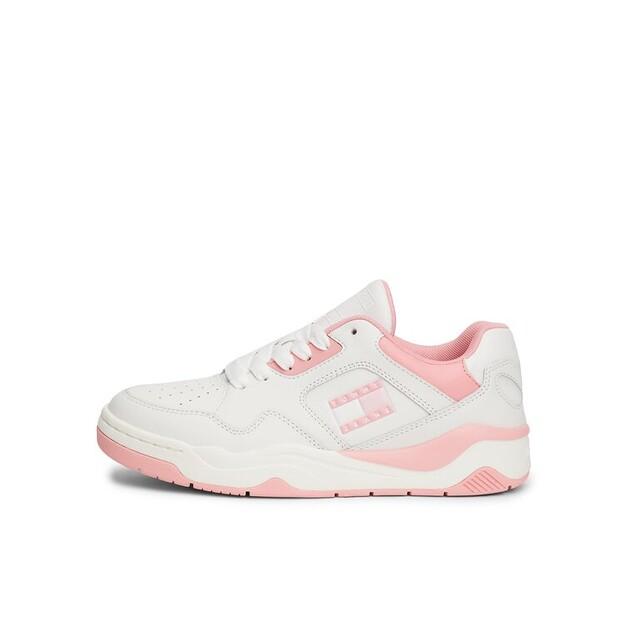 Кроссовки Tommy Jeans Tjw New Basket Sneaker Lc EN0EN02524 розовый