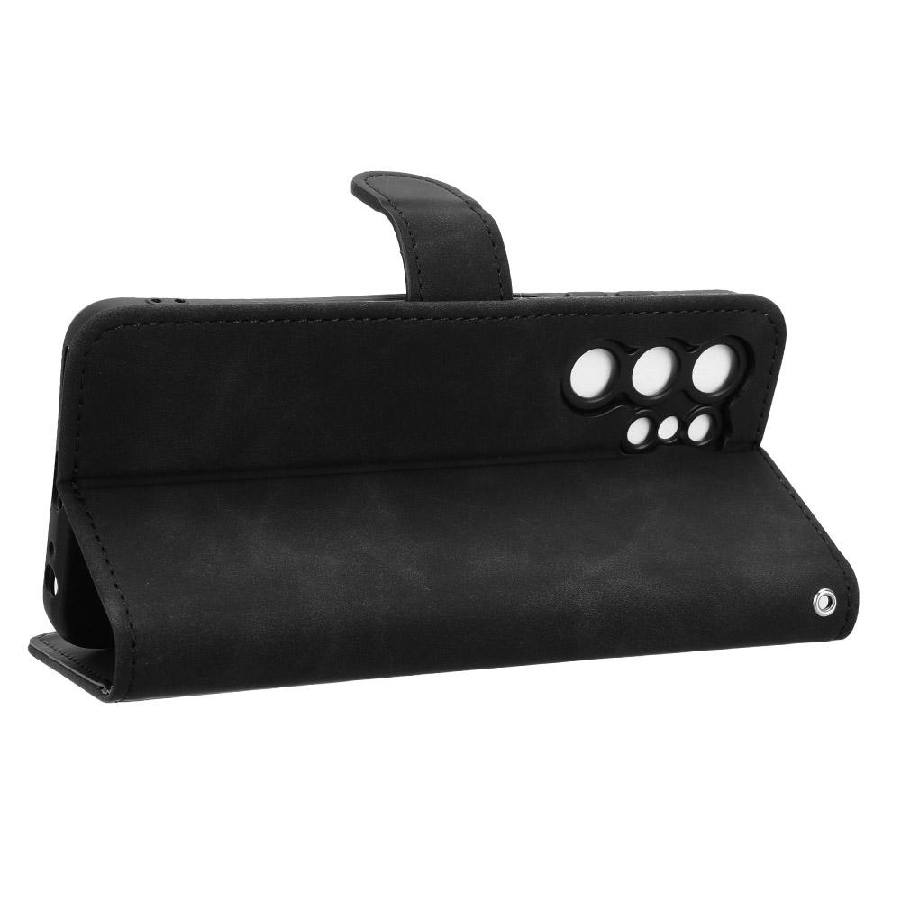 For Oukitel C1 Leather Case Skin Feel Anti Drop Wallet Flip Phone Cover