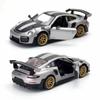 Alloy Porsche Simulation Guncar Model Toy With Sound And Functions Light