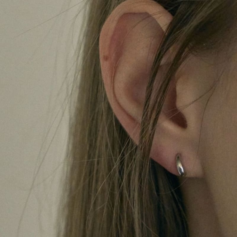 aora BASIC WATER DROP EARRING #0004