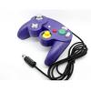 Classic Wired Shock Joypad Game Stick Pad Controller for Nintendo Wii Gamecube NGC Purple
