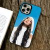 Singer Lola indigo Phone Case For iPhone 17,16,15,14,13,12,11 Plus,Pro Max,XS,Colored Silver Plated Inside Cover