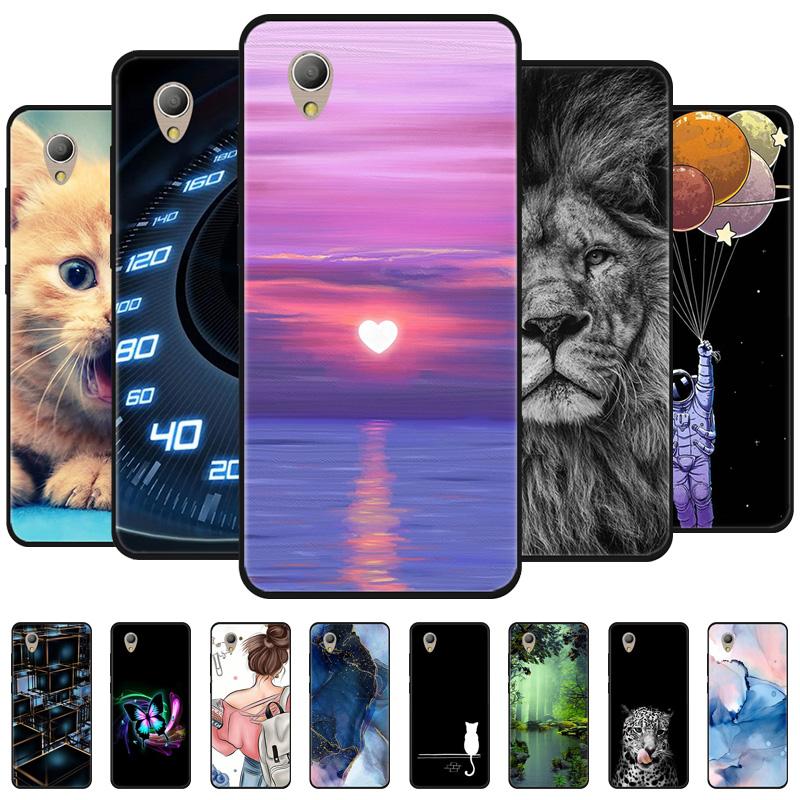 For Alcatel 1 5033D Case Cover Alcatel1 Silicone Soft Marble Black Bumper Funda Coque for Alcatel 1 5033D 5033 5033A Protective