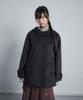CGP (Women) Double Button Half Coat - Charcoal