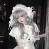 Spicy Girl Lolita Wings Lace Headband Y2k Lolita Hair Clip Cute Cosplay Headdress  Comic Convention