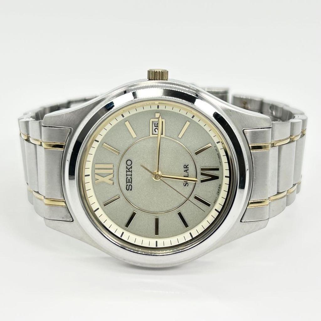 [USED] SEIKO SOLAR V147-0AE0 00s Solar Watch