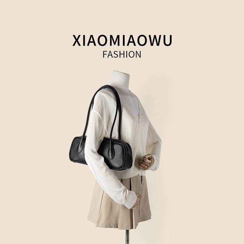 Сумка через плечо Hand Bill Work Commuter High-grade Sense Underarm Bag Niche Simple Retro Baguette Bag